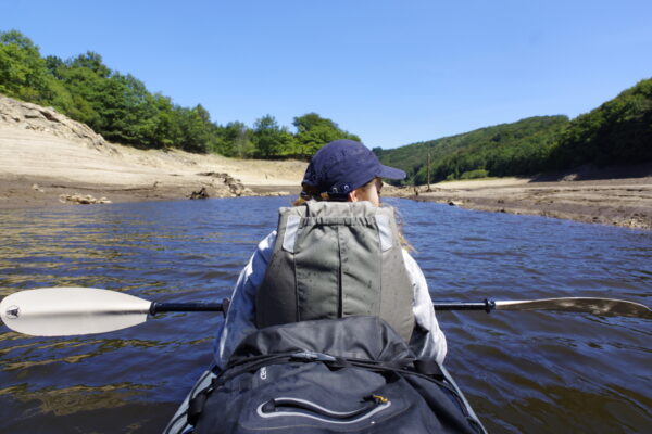 Cyrielle à bord du Bélouga 2